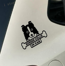 Border Collie Dog Sticker for Car Stickers And Vinyl Decals Laptop Sticker Decal Motorcycle Skateboard Funny Vinyl Stickers