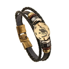 SOHOT New Fashion 12 Constellation Jewelry Capricorn Aquarius Pisces Aries Taurus Gemini Cancer Leo Virgo Libra Scorpio Bracelet