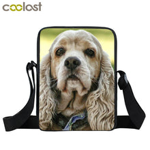 Brand Dog Labrador Rottweiler Border Collies Bag Women Mini Messenger Bags Kids School Bags Girls Bookbag Travel Bag Best Gift
