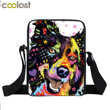 Brand Dog Labrador Rottweiler Border Collies Bag Women Mini Messenger Bags Kids School Bags Girls Bookbag Travel Bag Best Gift