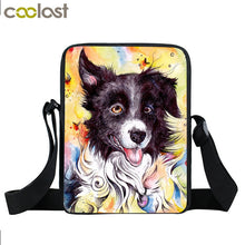 Brand Dog Labrador Rottweiler Border Collies Bag Women Mini Messenger Bags Kids School Bags Girls Bookbag Travel Bag Best Gift