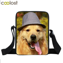 Brand Dog Labrador Rottweiler Border Collies Bag Women Mini Messenger Bags Kids School Bags Girls Bookbag Travel Bag Best Gift