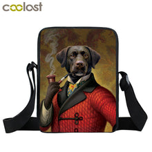 Brand Dog Labrador Rottweiler Border Collies Bag Women Mini Messenger Bags Kids School Bags Girls Bookbag Travel Bag Best Gift