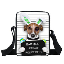 Brand Dog Labrador Rottweiler Border Collies Bag Women Mini Messenger Bags Kids School Bags Girls Bookbag Travel Bag Best Gift