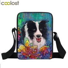 Brand Dog Labrador Rottweiler Border Collies Bag Women Mini Messenger Bags Kids School Bags Girls Bookbag Travel Bag Best Gift