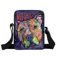 Brand Dog Labrador Rottweiler Border Collies Bag Women Mini Messenger Bags Kids School Bags Girls Bookbag Travel Bag Best Gift