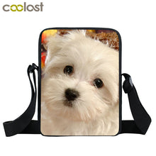 Brand Dog Labrador Rottweiler Border Collies Bag Women Mini Messenger Bags Kids School Bags Girls Bookbag Travel Bag Best Gift