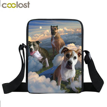 Brand Dog Labrador Rottweiler Border Collies Bag Women Mini Messenger Bags Kids School Bags Girls Bookbag Travel Bag Best Gift