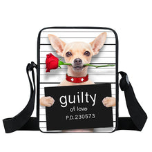 Brand Dog Labrador Rottweiler Border Collies Bag Women Mini Messenger Bags Kids School Bags Girls Bookbag Travel Bag Best Gift