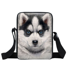 Brand Dog Labrador Rottweiler Border Collies Bag Women Mini Messenger Bags Kids School Bags Girls Bookbag Travel Bag Best Gift