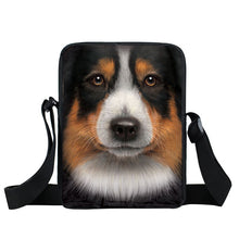 Brand Dog Labrador Rottweiler Border Collies Bag Women Mini Messenger Bags Kids School Bags Girls Bookbag Travel Bag Best Gift