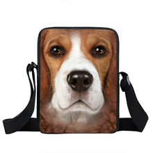 Brand Dog Labrador Rottweiler Border Collies Bag Women Mini Messenger Bags Kids School Bags Girls Bookbag Travel Bag Best Gift