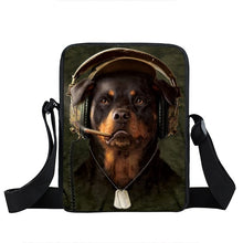 Brand Dog Labrador Rottweiler Border Collies Bag Women Mini Messenger Bags Kids School Bags Girls Bookbag Travel Bag Best Gift