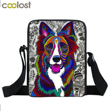 Brand Dog Labrador Rottweiler Border Collies Bag Women Mini Messenger Bags Kids School Bags Girls Bookbag Travel Bag Best Gift