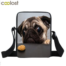 Brand Dog Labrador Rottweiler Border Collies Bag Women Mini Messenger Bags Kids School Bags Girls Bookbag Travel Bag Best Gift