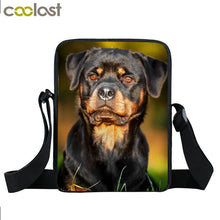Brand Dog Labrador Rottweiler Border Collies Bag Women Mini Messenger Bags Kids School Bags Girls Bookbag Travel Bag Best Gift